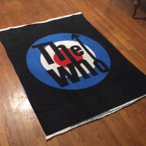 The Who Music Fleece Throw Blanket